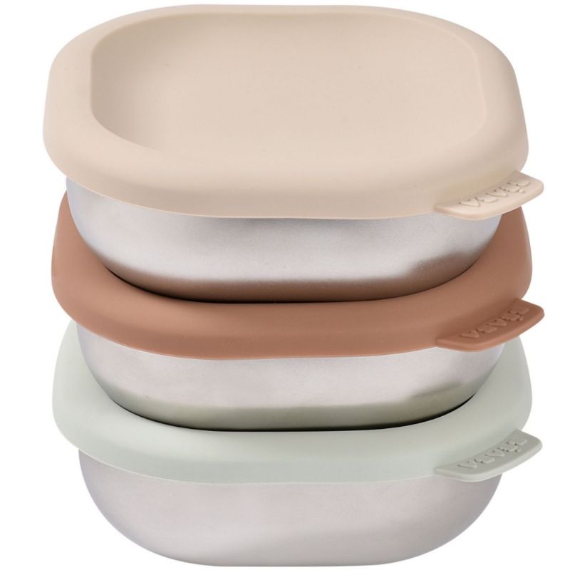 Lot de 3 boîtes repas Inox Natural Set (0,25 L) Béaba Produit 2