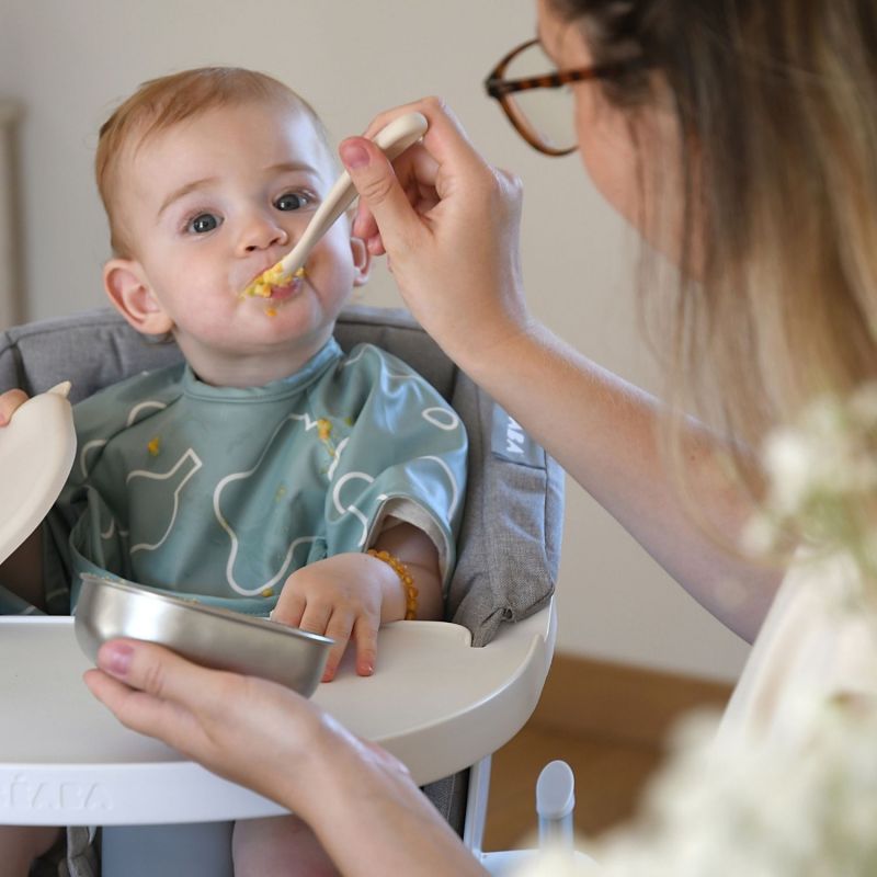 Lot de 3 boîtes repas Inox Natural Set Béaba Ambiance 2