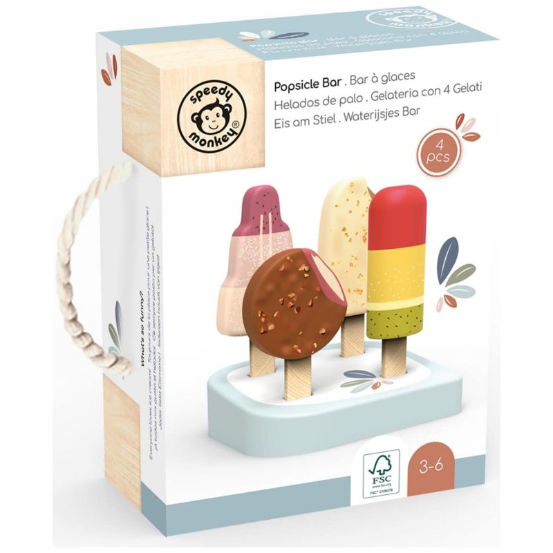 Bar à glaces en bois Speedy Monkey Packaging 3