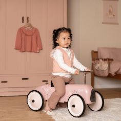 Porteur voiture Rétro Roller Rose