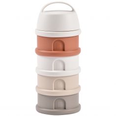 Boîte doseuse cotton white-terracotta - Béaba