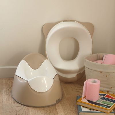 Réducteur de toilette Terre d'argile