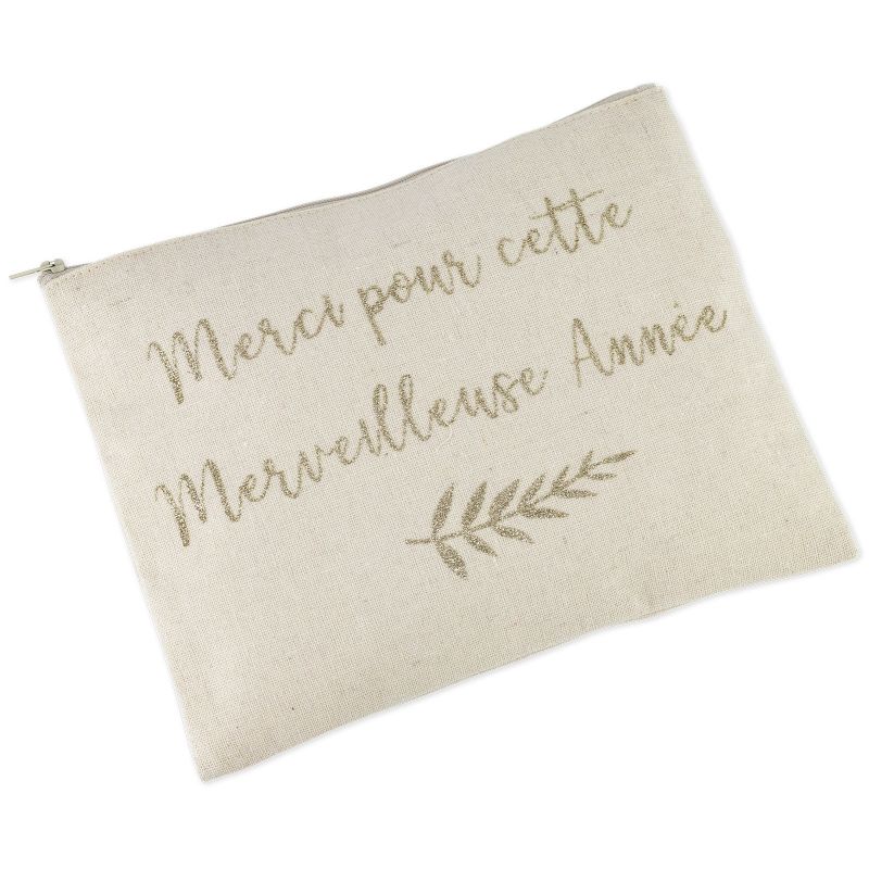 Pochette Merci pour cette merveilleuse année Arty Fêtes Factory
