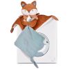 Doudou attache-sucette Timo marron (20 cm) Doudou et Compagnie Produit 1
