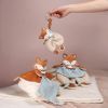 Doudou attache-sucette Timo marron (20 cm) Doudou et Compagnie Ambiance 8