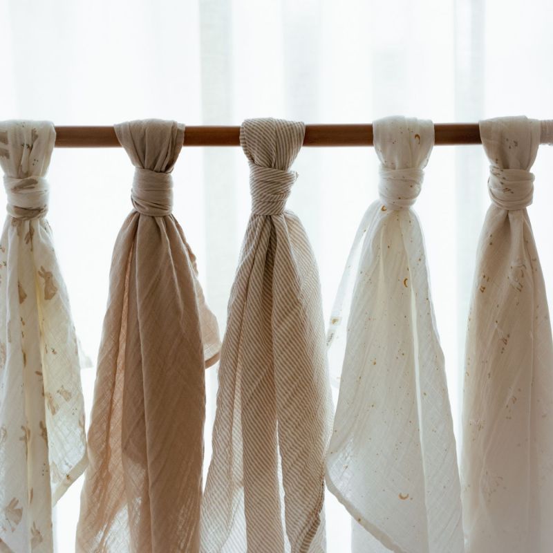 Lange en gaze de coton Baby Bunny (120 x 120 cm) Little Dutch Produit 9