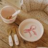 Set bol et cuillère Rosy Bow Elodie Details Ambiance 7