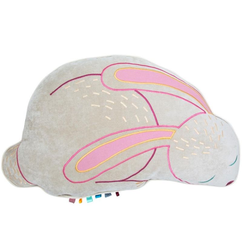 Coussin range pyjama lapin L'oiseau bateau