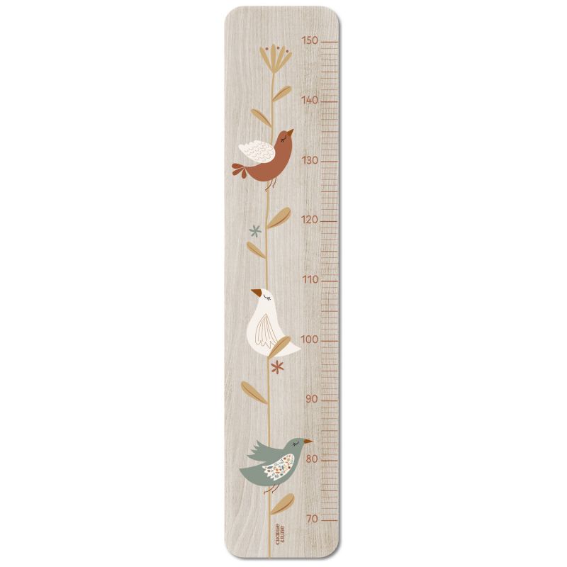 Toise en bois Branche Oiseau Lili Rose Charlie et Suzie Produit 1