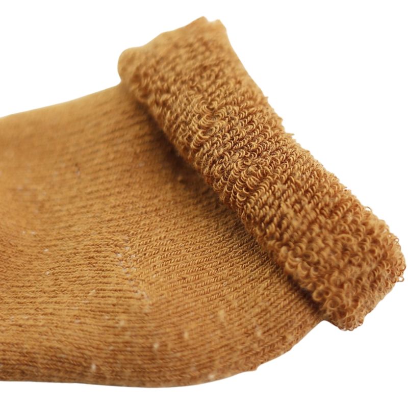 Lot de 3 paires de chaussettes Terracotta-Ecru-Camel (pointure 14-16) Trois Kilos Sept Produit 3