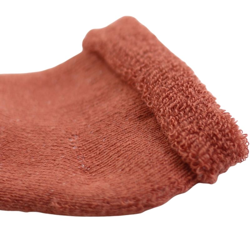 Lot de 3 paires de chaussettes Terracotta-Ecru-Camel (pointure 14-16) Trois Kilos Sept Produit 4