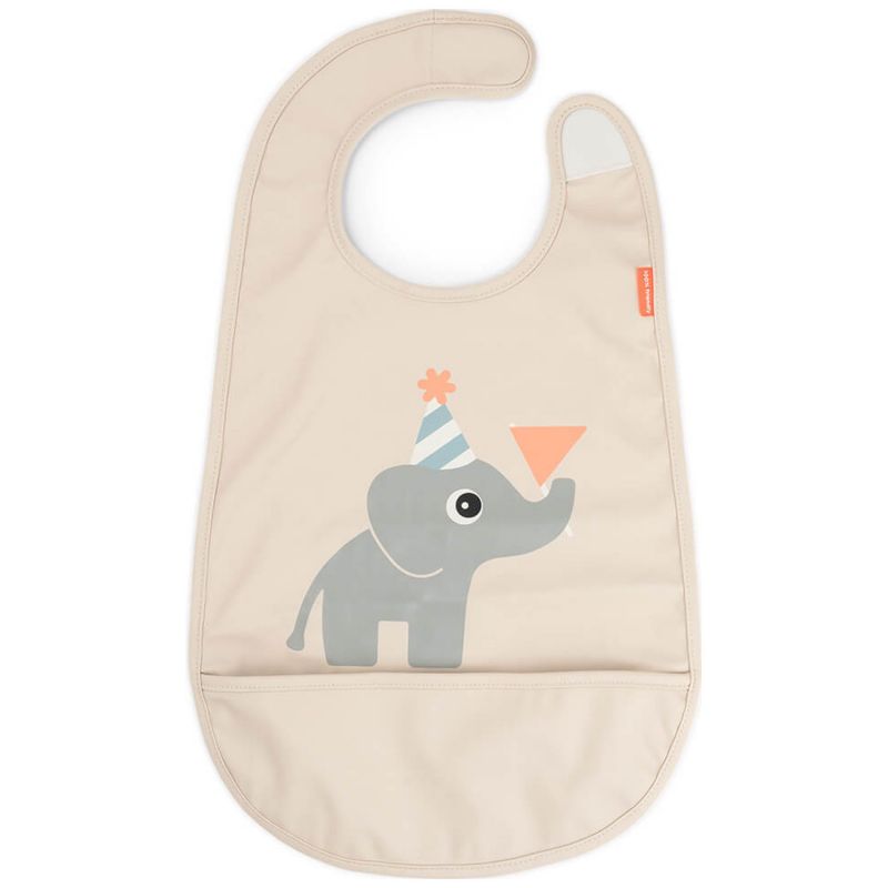 Bavoir avec fermeture velcro Celebration Sable Done by Deer Produit 1