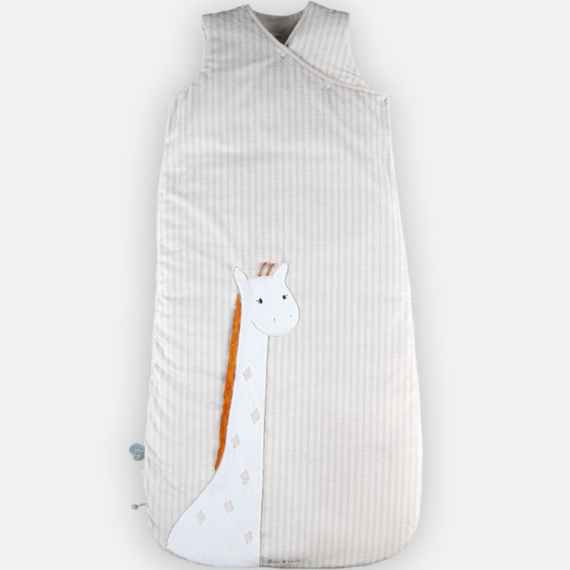 Gigoteuse chaude en veloudoux Tiga la girafe TSO TOG 2 (90-110 cm) Noukie's