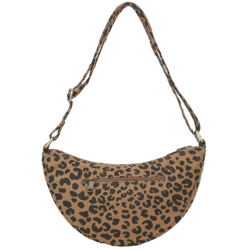 Sac banane Andrea Léopard Cannelle Hindbag Produit 4