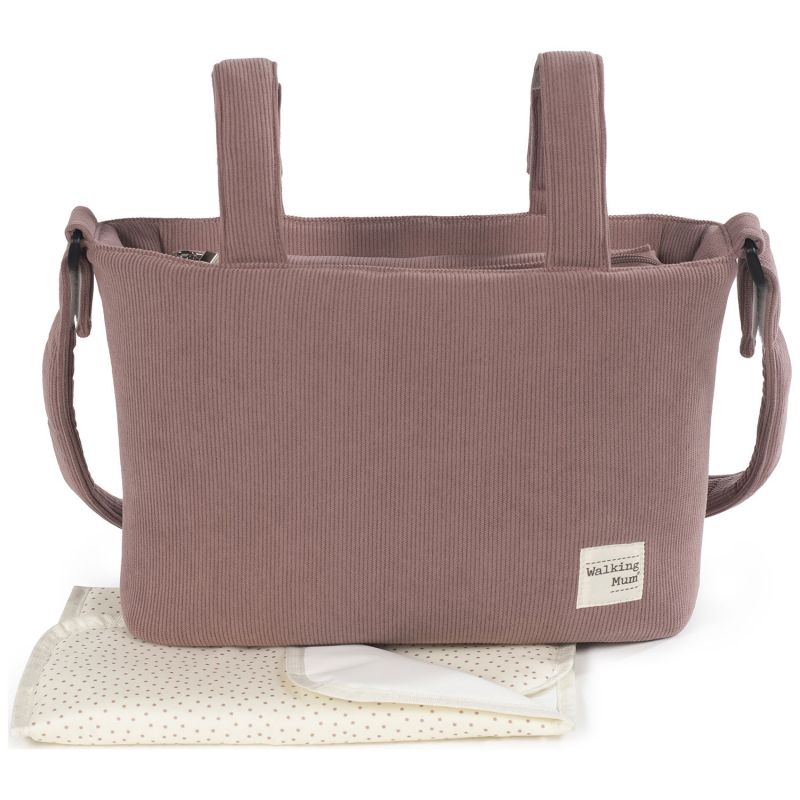 Sac à langer velours côtelé Gala Cerise Walking Mum Produit 3
