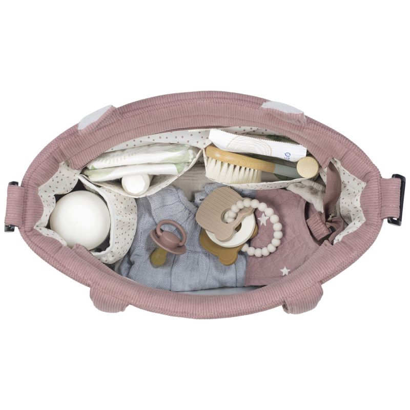 Sac à langer velours côtelé Gala Cerise Walking Mum Produit 9