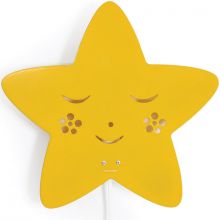Applique murale étoile jaune  par Roommate