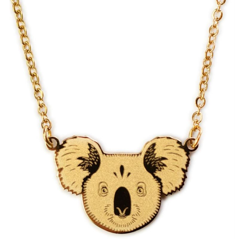 Collier Koala (Plaqué or 18 carats) Mava Produit 1