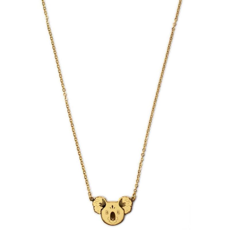 Collier Koala (Plaqué or 18 carats) Mava Produit 3