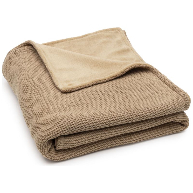 Couverture Basic Knit Hazel-Fleece (100 x 150 cm) Jollein Produit 1