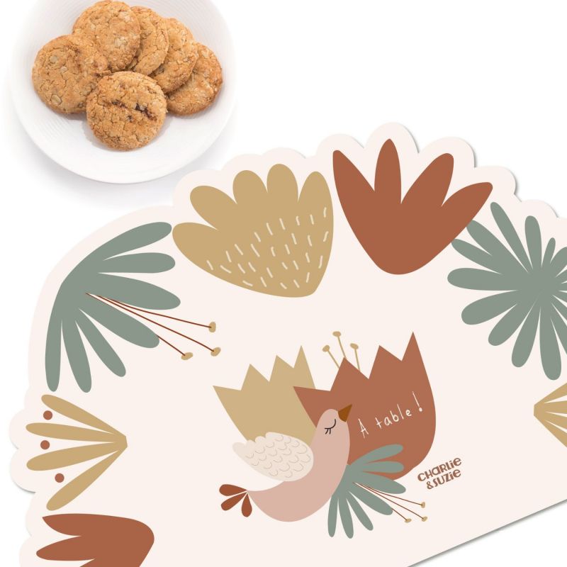 Set de table Fleurs Lili Rose Charlie et Suzie Ambiance 2