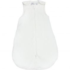 Gigoteuse de naissance en velours côtelé Blanc TOG 3 (0-3 mois) - Trois Kilos Sept