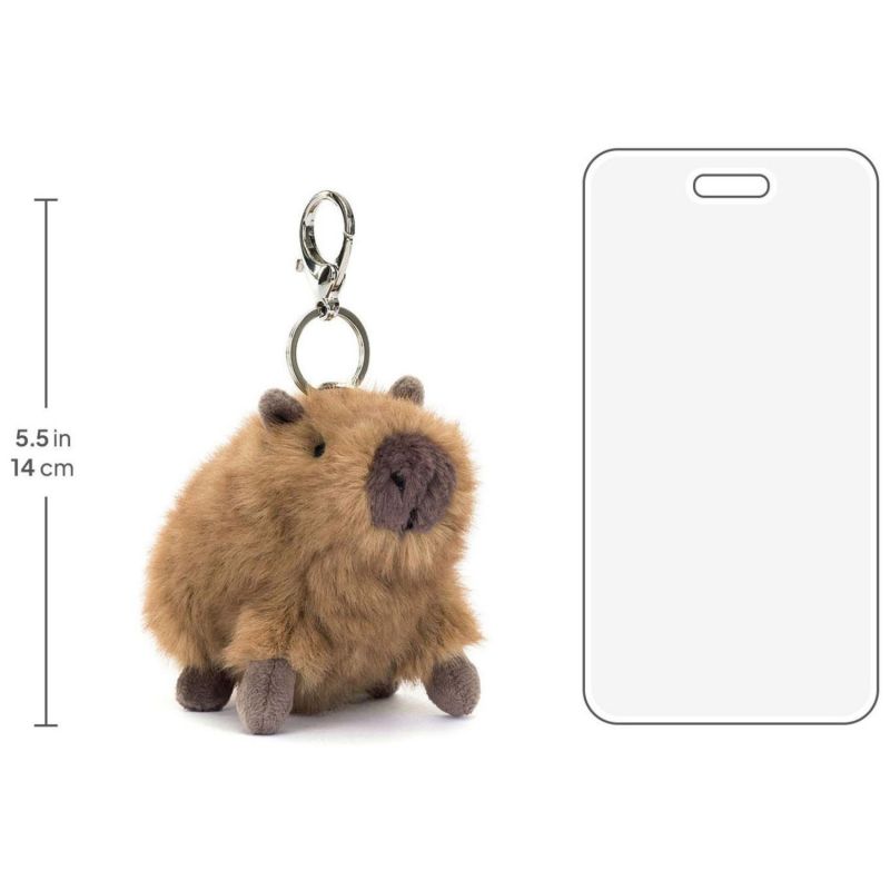 Porte-clé Clyde le capybara Jellycat Produit 6