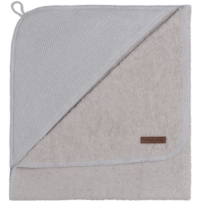 Cape de bain grise Classic (75 x 85 cm) Baby's Only