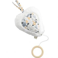 Peluche musicale coeur Promenons-nous - Sauthon