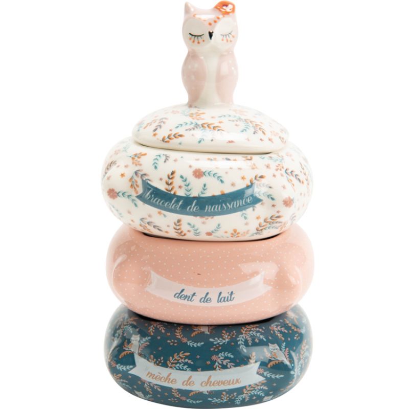Coffret cadeau de naissance Sofia et Olga reines de la Taïga Amadeus Les Petits