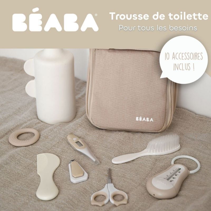 Trousse de soin Nomade Argile (10 accessoires) Béaba Ambiance 5