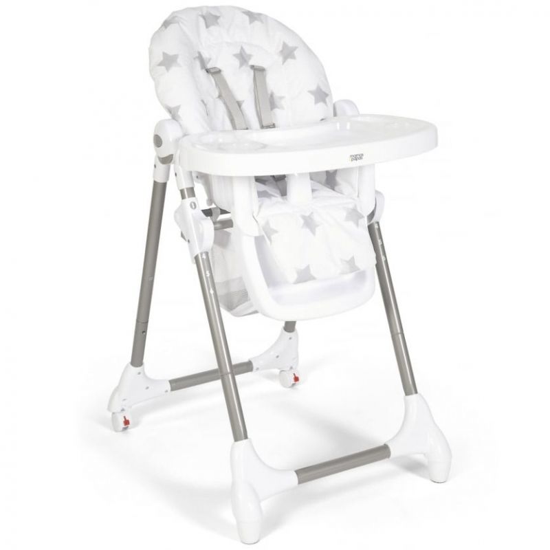 Chaise haute Snax étoiles grises Mamas and Papas