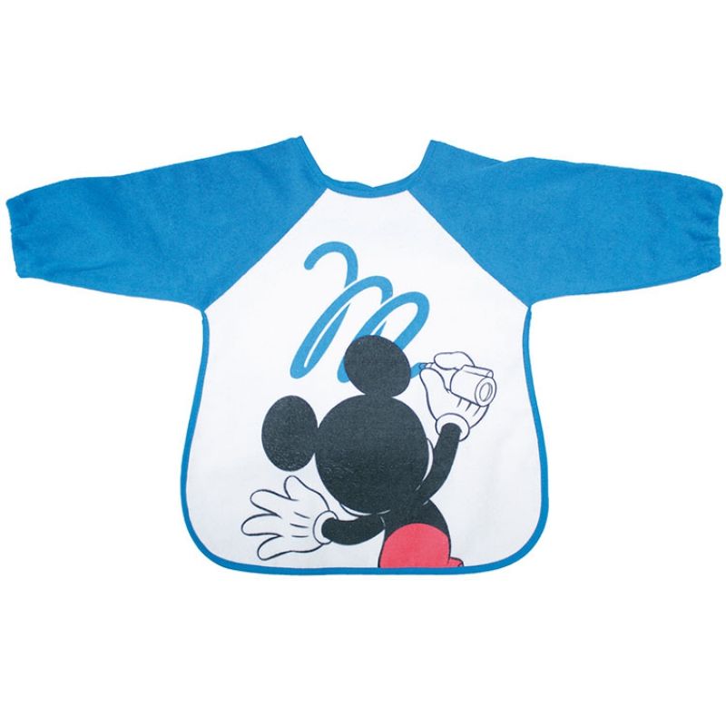 Bavoir tablier à manches Mickey Disney Babycalin