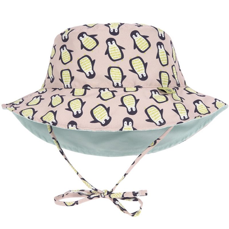 Chapeau anti-UV réversible Splash & Fun Pingouin pêche (18-36 mois) Lässig