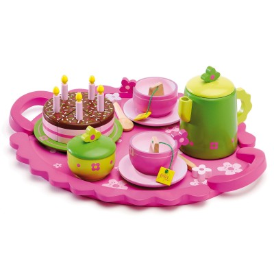 Goûter d'anniversaire en bois Djeco
