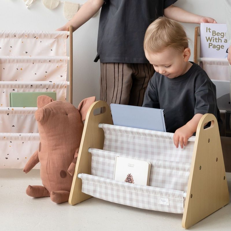 Bibliothèque double face Vichi Beige 3 sprouts Ambiance 6