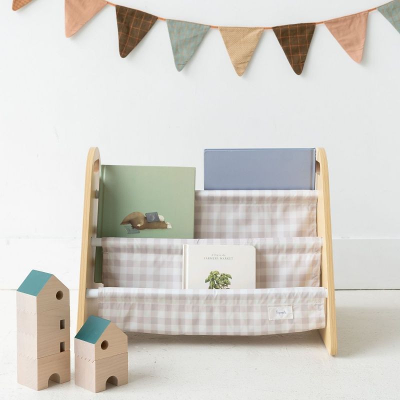 Bibliothèque double face Vichi Beige 3 sprouts Ambiance 8