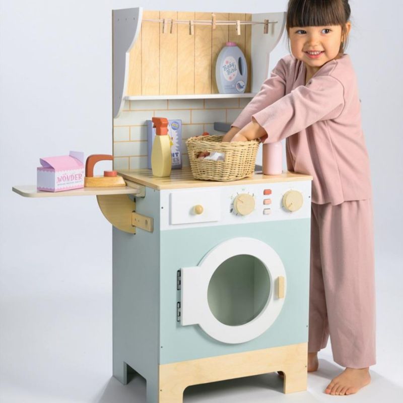 Machine à laver avec accessoires en bois Tender Leaf Ambiance 5