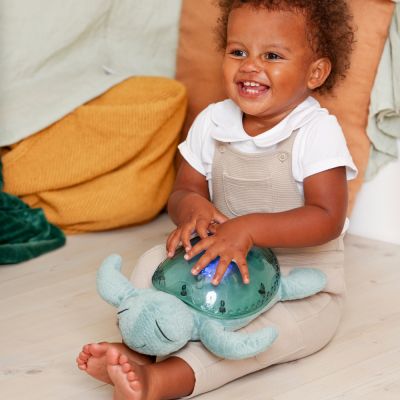 Veilleuse peluche Tranquil Turtle Green (rechargeable)