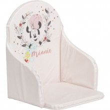 Coussin de chaise haute Minnie rose  par Babycalin