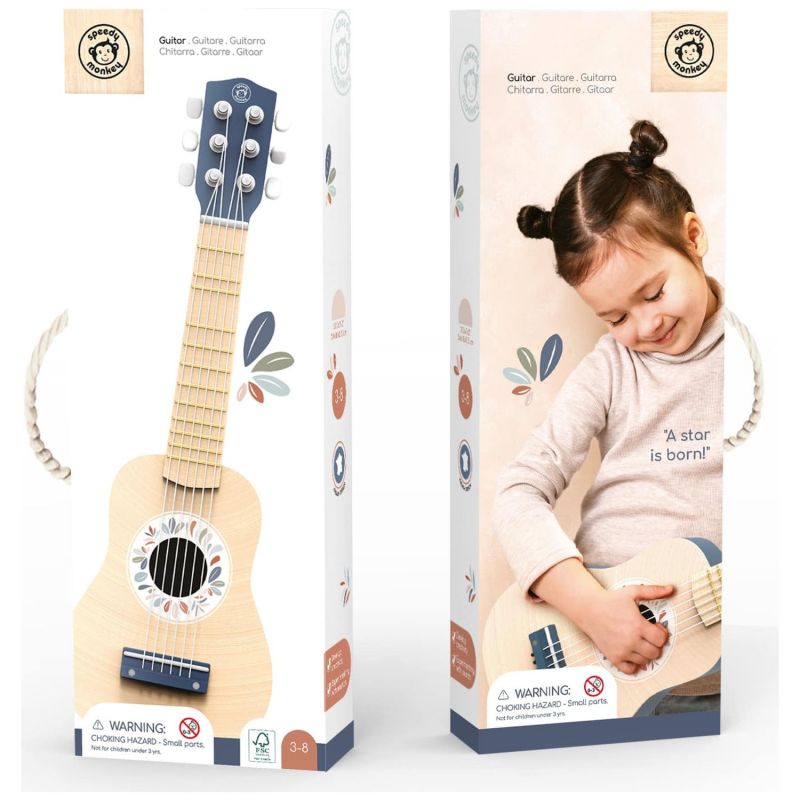 Guitare en bois Speedy Monkey Packaging 5