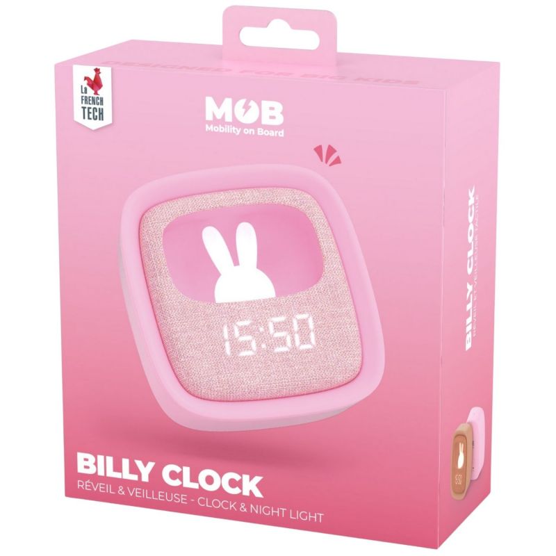 Réveil 2 en 1 Billy Clock Marshmallow MOB Packaging 5