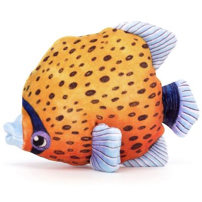 Peluche Poisson orange (16 cm)