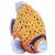 Variation Orange, jaune, bleu du produit Peluche Poisson orange (16 cm) de la marque Jellycat