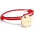 Bracelet cordon enfant Kids médaille (plaqué or jaune) - Petits trésors