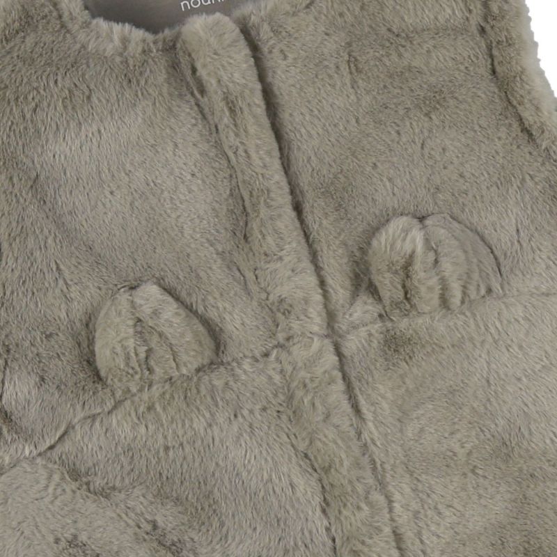 Gigoteuse en fausse fourrure kaki (100cm) Noukie's Produit 8