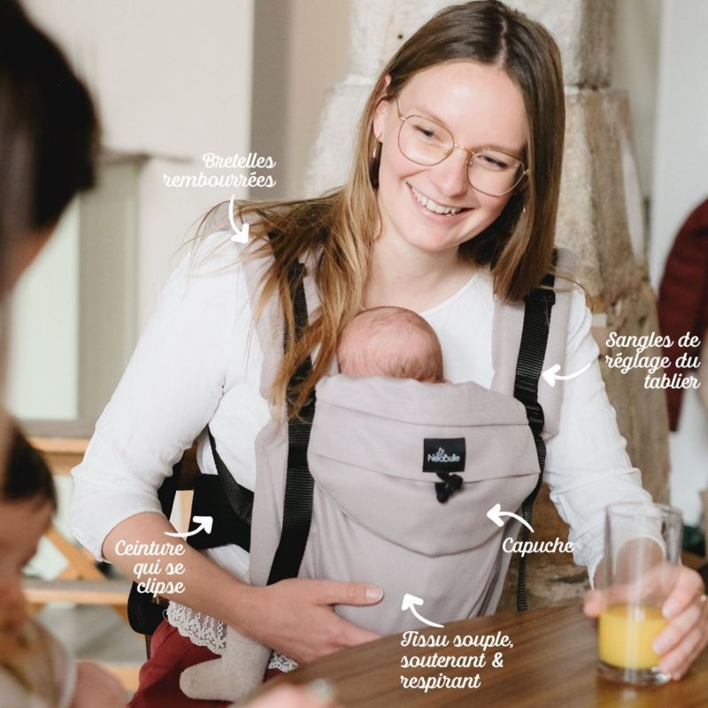 Porte bébé Néo Plume V3 NéoBulle Ambiance 5