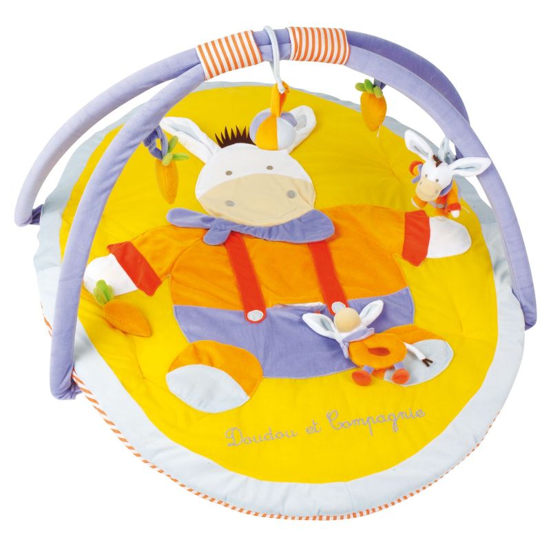 Tapis d'éveil Graines de doudou âne  Doudou et Compagnie