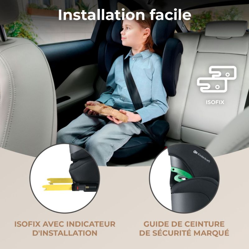 Siège auto Xpand 2 i-Size Graphite Black (groupe 2-3) Kinderkraft Ambiance 6