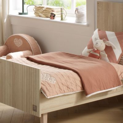 Couverture en coton Petit Cœur (75 x 100 cm)